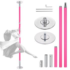 9.25FT Silicone Dance Pole, Pink